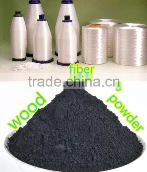 Activated carbon as fiber filter activator