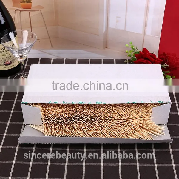 Bamboo bulk two-headed toothpick/10000 Hotel dedicated toothpick