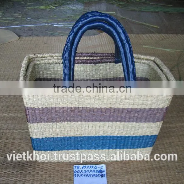 Rectangular Seagrass Basket photo-6