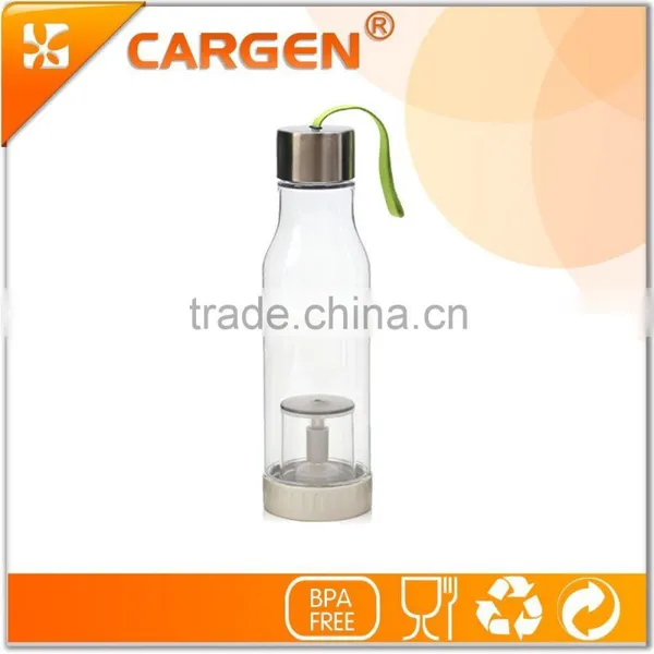 OEM Clear Plastic Sport Tea Filter Water Bottle photo-2