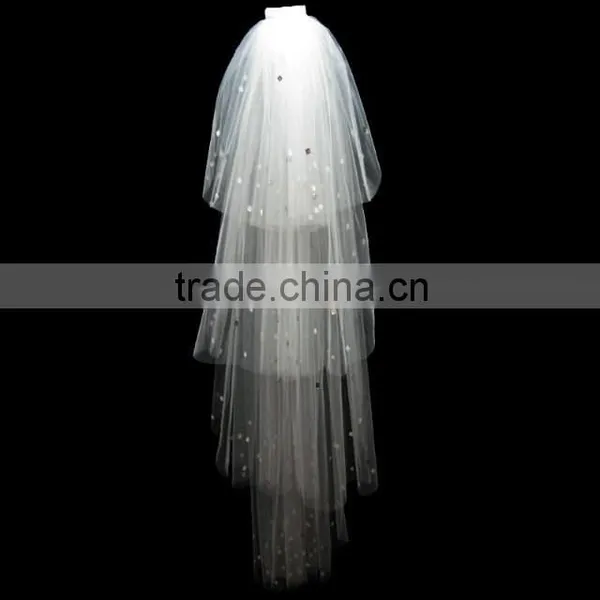 Bridal Veils Wholesale Wedding Accessories Bridal Veils 100% Polyester Bridal Veils photo-4