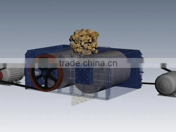 Hot Sale Two Roller Crusher Large Capacity Two Roller Crusher Stone Crushing Two Roller Crusher photo-3