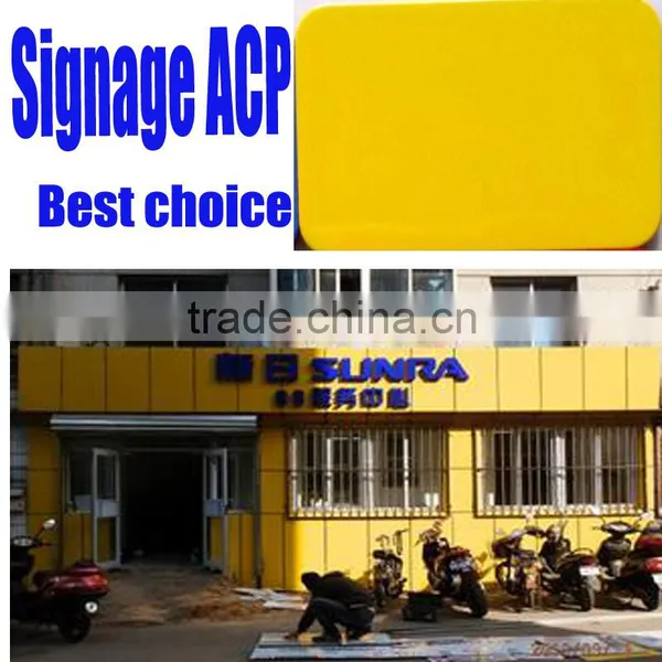 Supply Signage Aluminum Composite Panel Cheap Price photo-2