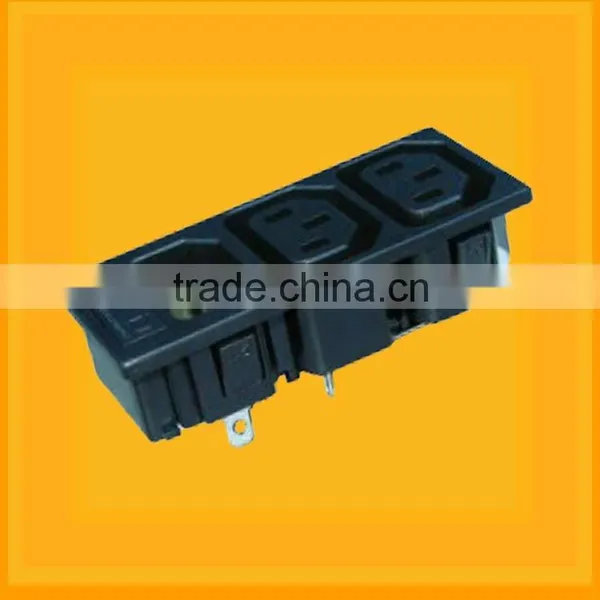 2PIN AC Jack,Auto Mini Relay Socket,2 Pin Switch ac Power Socket,AC Power Inlet Socket photo-5