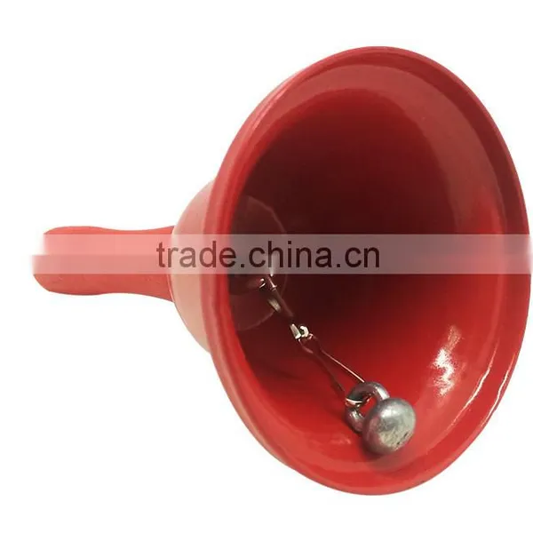 Metal Hand Bell With Wooden Handle in Custom Color for Celebration photo-3