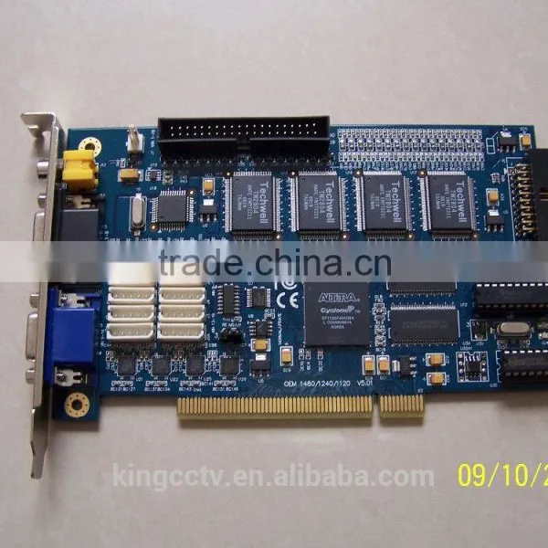 High Quality16 Channel HD-SDI Full-HD Cost-effective Compression Card photo-3