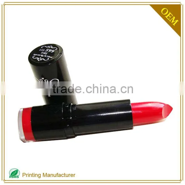 Customed Cheaped Lipstick Sticker Label With Double Layer Stickers photo-2