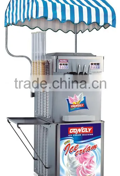 Factory Price Lestars Supplier Soft Serve Ice Cream Machine BQL-S22-1 Liquid Nitrogen Ice Cream Machine Soft Ice Cream Machine photo-2