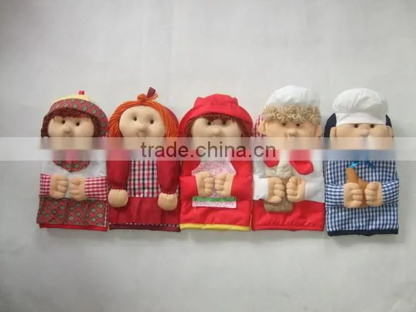 Top Selling Products Pigment Printing Doll Gloves Toy Doll Oven Mitts Wholesale photo-2
