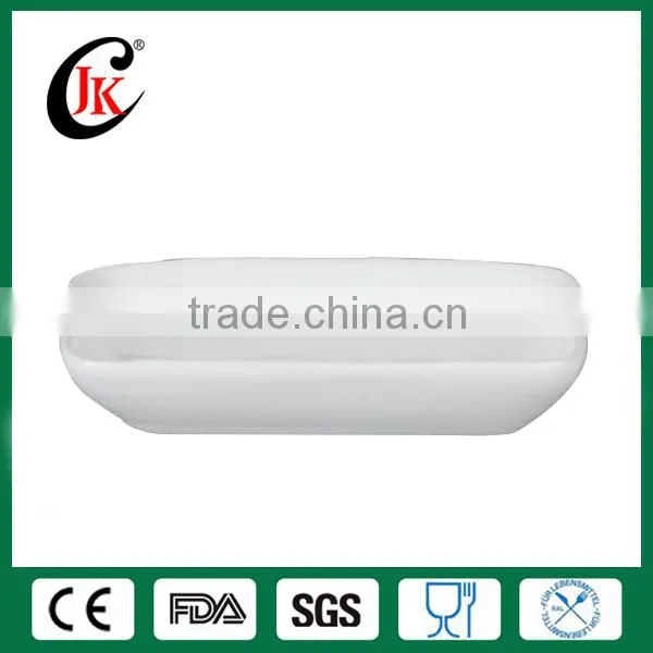 Unique Small White Ceramic Salad Bowl photo-2