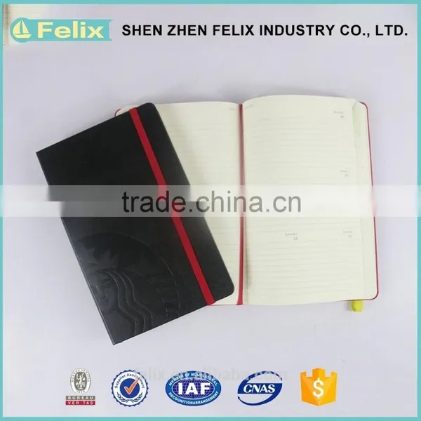 Custom 2016 PU Notebook Cheap Journal Notebook photo-3