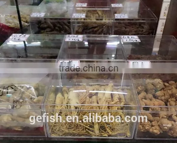 Custom Acrylic Storage Food Box for Shop
