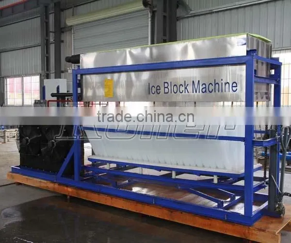 Latest Design Directly Aluminum Plate Ice Block Machine With PLC Program System photo-3