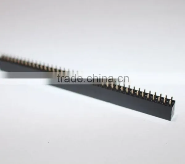 Female Header 2.54mm Double Row Straight 40 Pin photo-4