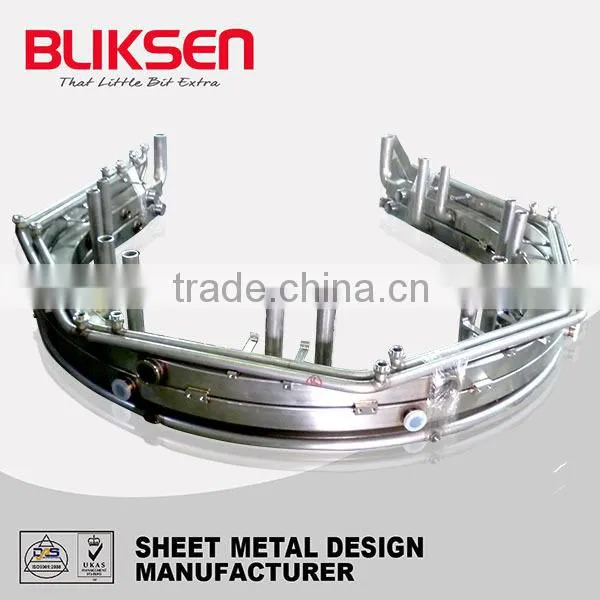 CNC Laser Cutting Metal Single Slot Shelf Bending Bracket photo-2
