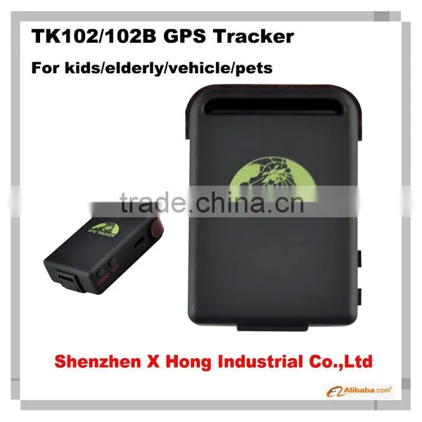 Real-Time Car Person GPS Tracker Car Vehicle GSM GPRS System Spy Device TK102B Software Gps Tracker Tk102B Micro Gps Car Tracker