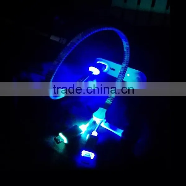 Both Ends Micro Usb Cable LED Usb Cable photo-2