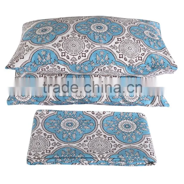 Cotton Bed Sheet New Designer Floral Printed Wholesale Bed Sheet Manufacturer In India photo-4
