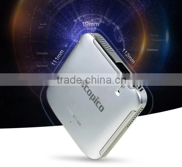 COCOPICO Brand Fashinable Design 1080P 3600mAh Battery With HDMI Movie Theater Projector photo-4