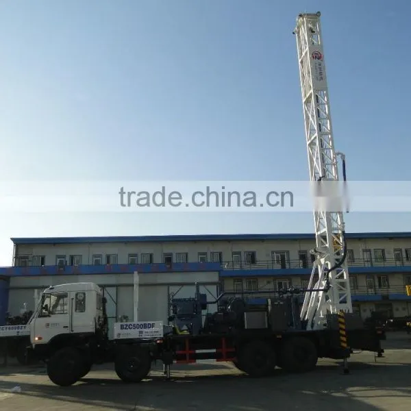 BZC500BDF Water Well Drilling Rig Mounted on Truck photo-4