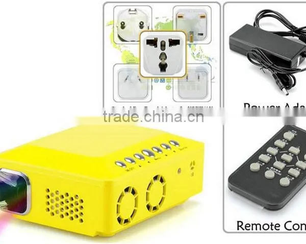 Multimedia Home Theater Use, Perfect Gift Video Projector HDMI USB for Home Cienma Use 150 Lumens Cheap Mini Led Projector photo-6