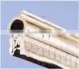 car trunk strip