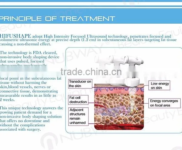 High Quality Portable HIFUSHAPE Liposuction Abdomen Fat Removal Machine for Slimming photo-2