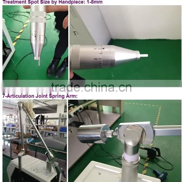 Pigmented Lesions Treatment Long Pulse 1064nm 532nm Q-switch Nd Yag Laser For Tattoo Removal And Frecle Removal Facial Veins Treatment photo-4