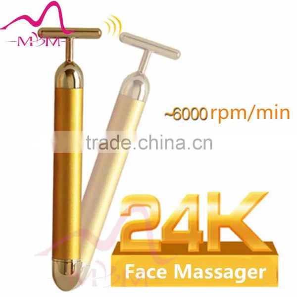 Hot!Face 24K Gold Cosmetic Device Beauty Bar Skin Care Massager 24k Gold Beauty Bar photo-3