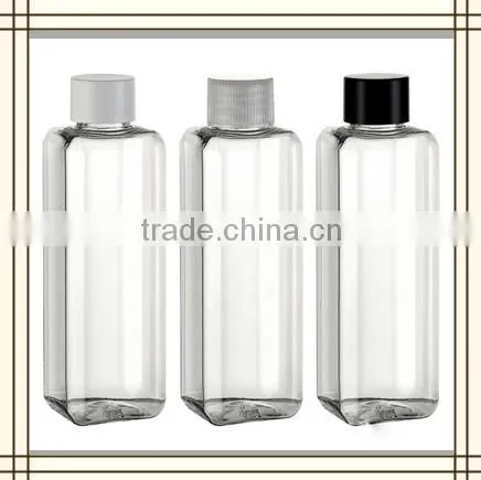 500ml Plastic Colorful Blue PET Bottle With Aluminium Cap for Cosmetic photo-2
