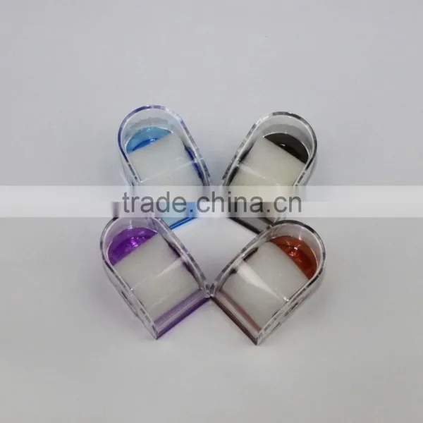 Soft Sponge Inside Hard Clear Plastic Watches Case photo-3