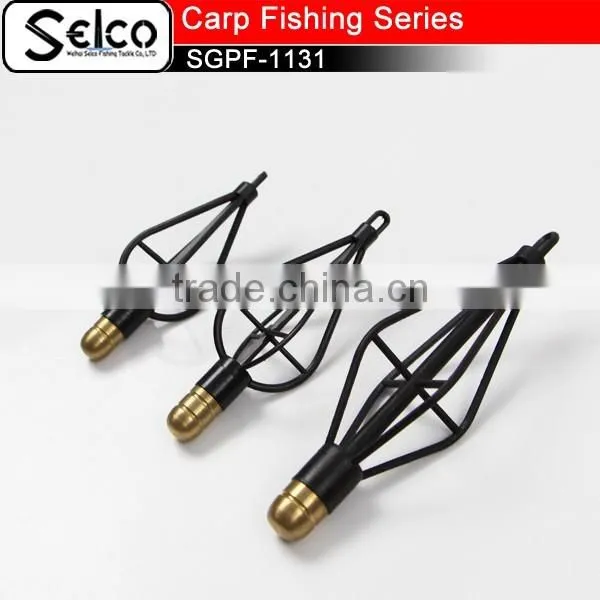 Carp Fishing Accessory Plastic Fishing Feeder Brass Sinker photo-2