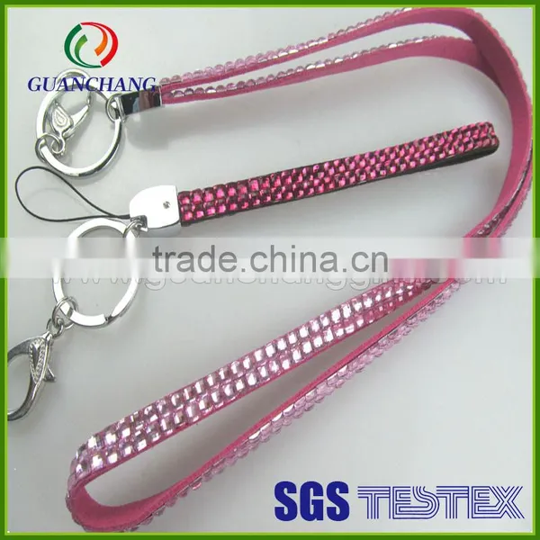 Top Quality Mock up Rhinestone id Badge Holder Lanyard photo-5