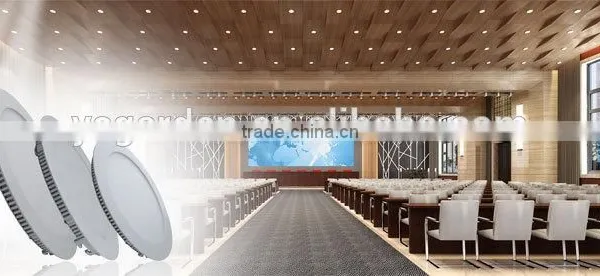 Hot Sale Recessed Led Panel Light/ Led Panel Ceiling Light Square Super Slim Round Shape Supplier in Shanghai China photo-2
