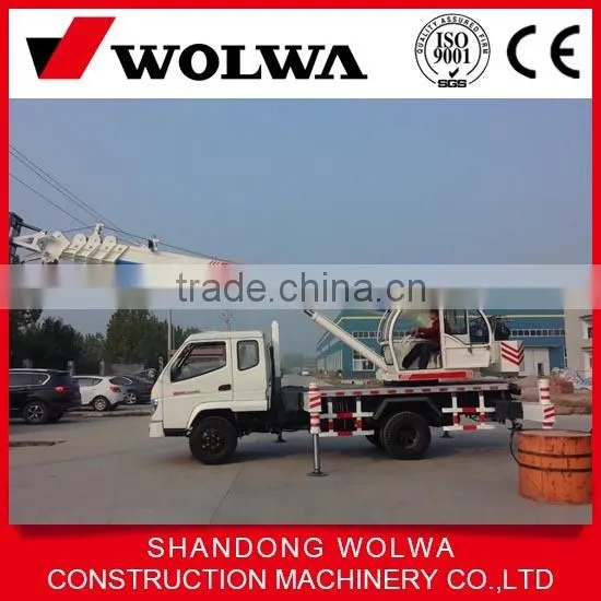 8 Ton Lifting Weight Pickup Truck Crane With Double Winch for Sale photo-3
