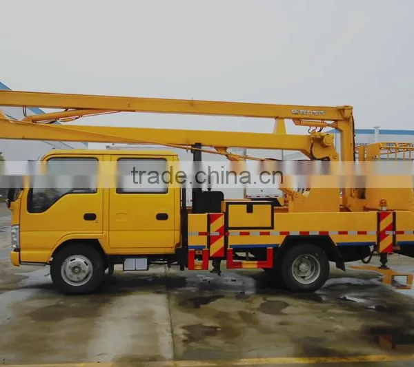 Japanese Brand Chassis 16 m High Platform Truck photo-3