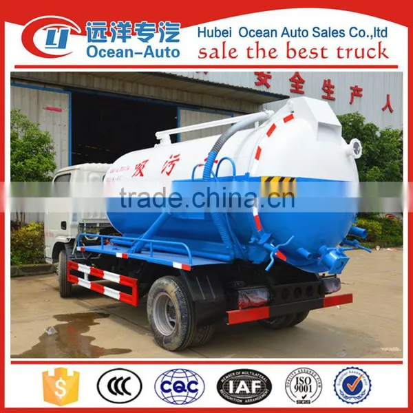 Dongfeng 4 Cubic Meter Mini Sewage Tanker Truck for Sale photo-3