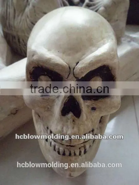 Customize Wholesale Halloween Life Live Human Plstic Skull Heads for Decoration photo-3