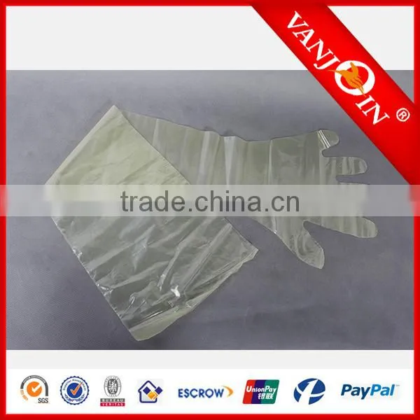 Disposable Long PE Glove For Veterinary Use or Disposable Veterinary GLove photo-2