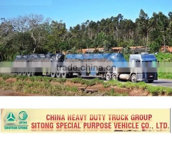 Tandem Trailer Tandem Low Bed Trailer Tandem Container Trailer photo-2
