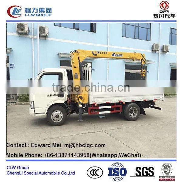 Popular China Howo Crane Truck/ 4t Mini Crane for Sale photo-2