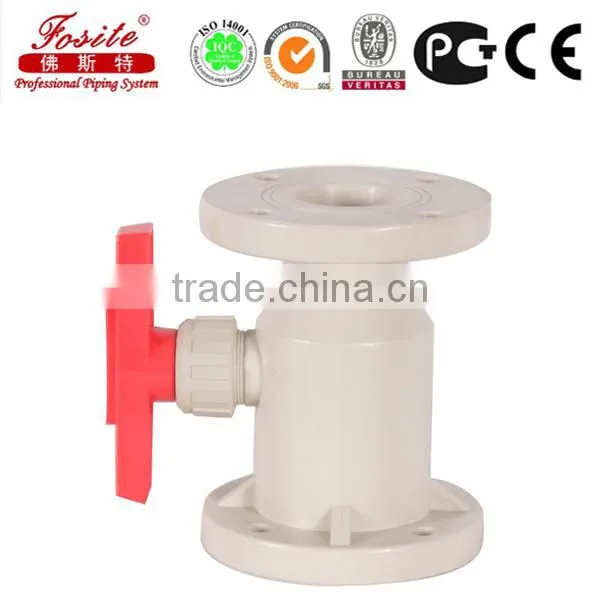 1/4 Flange Anticorrosive Diaphragm Valve PVDF/PPH/PVC - Plastic Valve photo-2