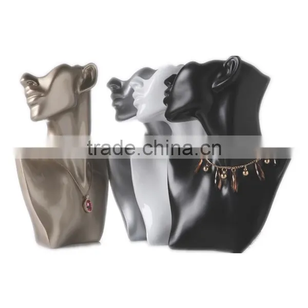 Wholesale Female Head Bust Mannequin for Jewelry and Earing Display photo-5