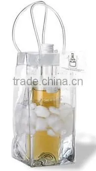 Eco-friendly Pvc Wine Cooler Bag,pvc Ice Wine Chiller Bag photo-2