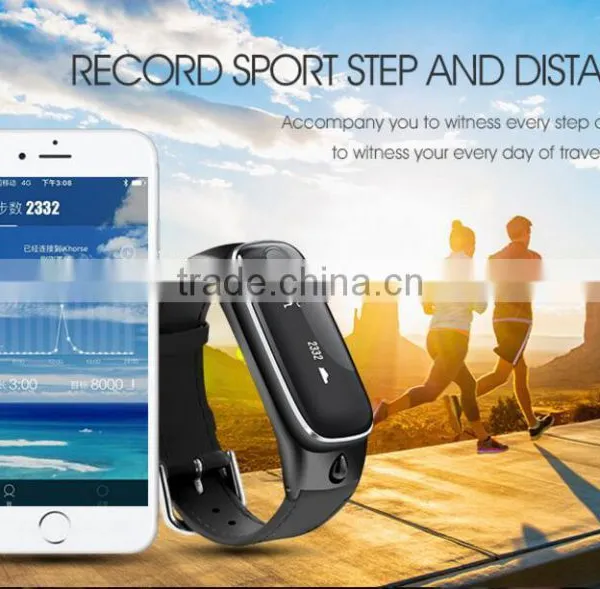 New OLED M6 Smart Watch Multi-functional Bluetooth Bracelet Combo Bracelet/Headset Fitness Health Monitoring Mobile Men Watch photo-4