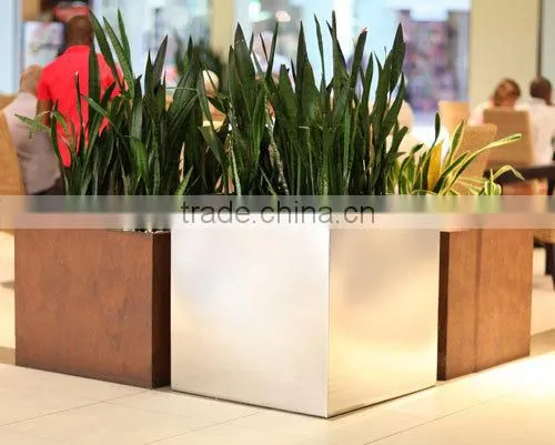 FO-9004 Stainless Steel Planter Box Garden Decoration photo-4