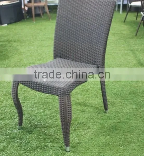 Power Coated PE Rattan Chair photo-2