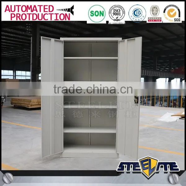 Home Furniture kd Structure Bedroom Wardrobe Baby Cupboard Designs 2 Door Steel Cupboard photo-5