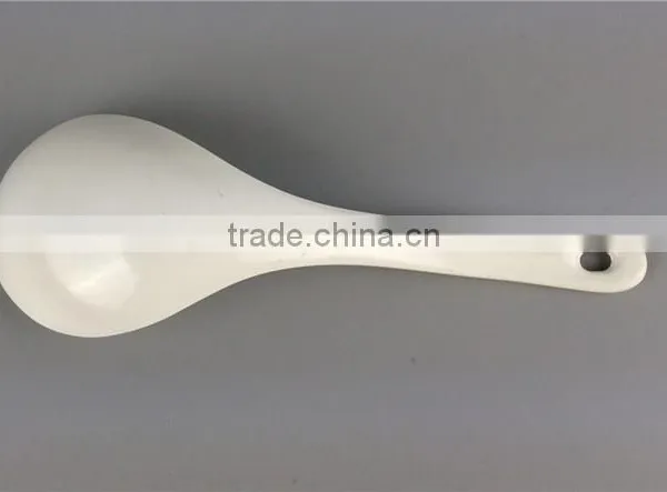 Melamine Flower Printing Big Plastic Soup Spoon Serving Spoon photo-2