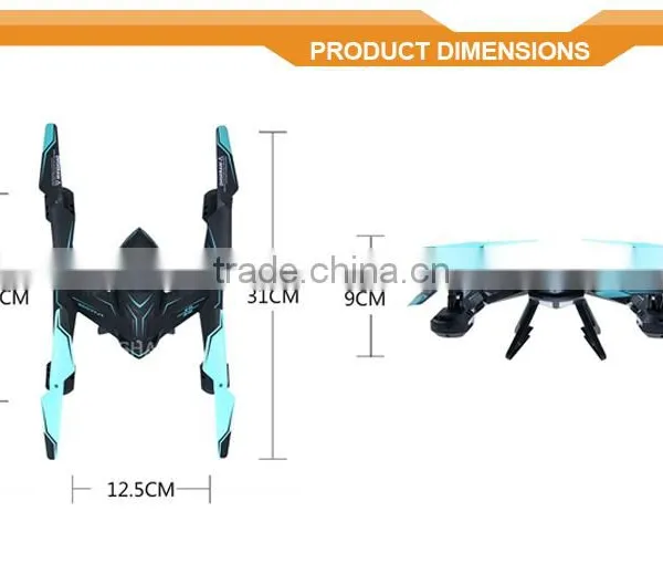 2.4G 4CH RC Racing Drone 6 Gyro 3D Flashing Rollover Big Remote Control Helicopter photo-6